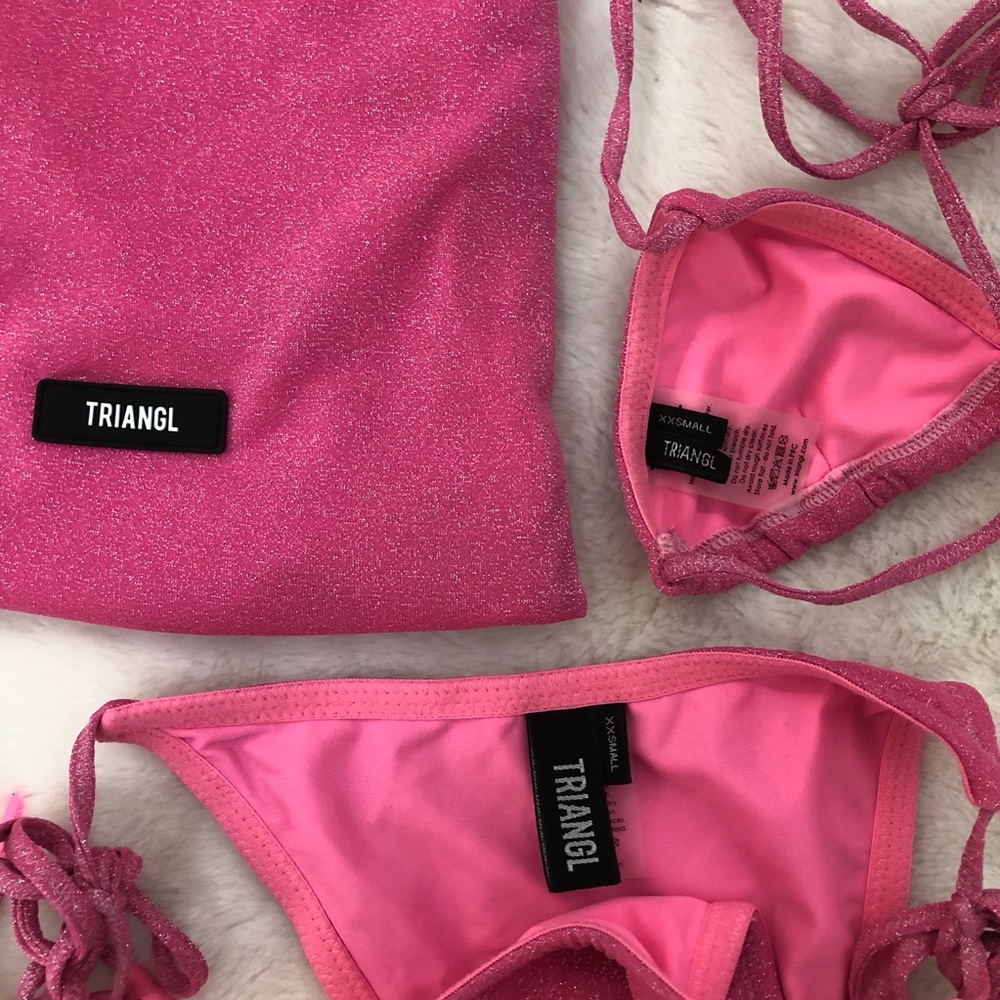 Triangl glitter bikini - Picture 3 of 4
